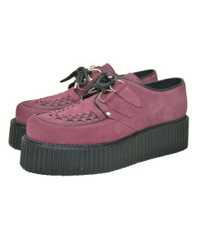 lilac Creepers in suede...