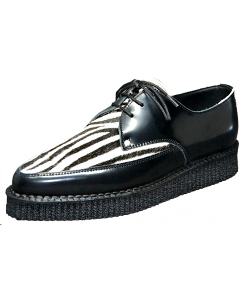 pointed creepers shoes
