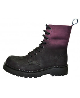 purple steel cap boots
